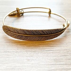 Alex + Ani Feather Cuff Bangle